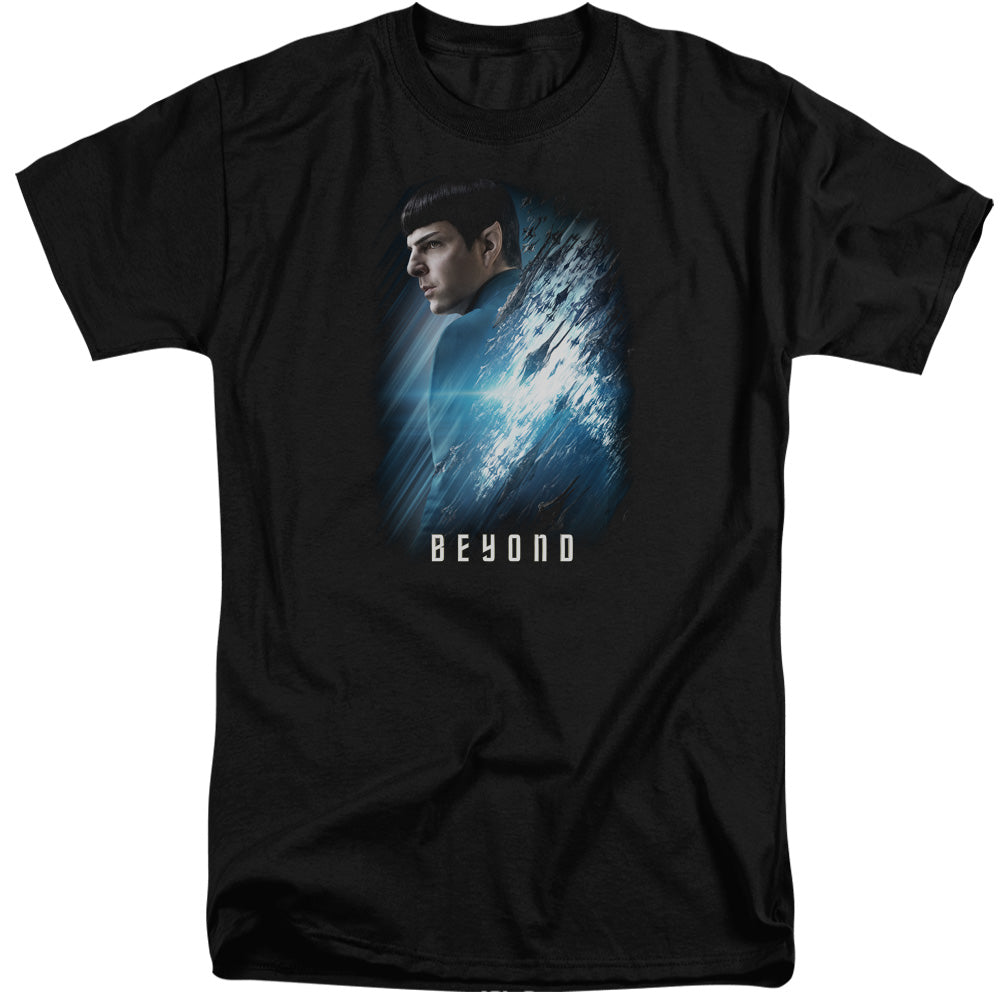 STAR TREK BEYOND/SPOCK POSTER - S/S ADULT TALL 18/1 - BLACK