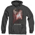 STAR TREK BEYOND/SCOTTY POSTER - ADULT HEATHER HOODIE - BLACK