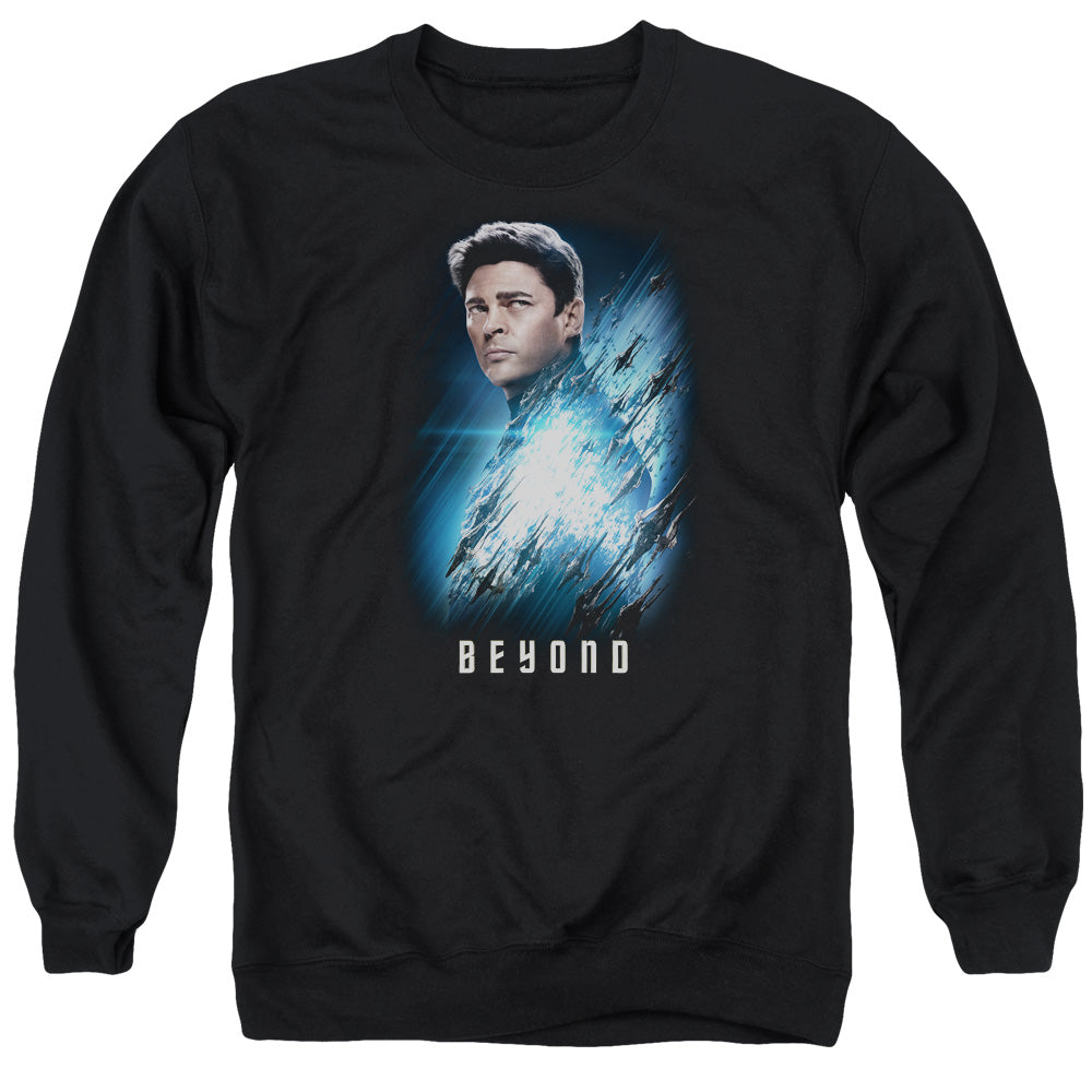 STAR TREK BEYOND/BONES POSTER - ADULT CREWNECK SWEATSHIRT - BLACK