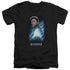 STAR TREK BEYOND/BONES POSTER - S/S ADULT V-NECK 30/1 - BLACK