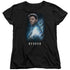 STAR TREK BEYOND/BONES POSTER - S/S WOMENS TEE - BLACK