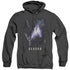 STAR TREK BEYOND/KRALL POSTER - ADULT HEATHER HOODIE - BLACK