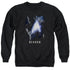 STAR TREK BEYOND/KRALL POSTER - ADULT CREWNECK SWEATSHIRT - BLACK
