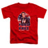 HAPPY DAYS/FONZ FOR PREZ - S/S TODDLER TEE - RED