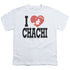 HAPPY DAYS/I HEART CHACHI - S/S YOUTH 18/1 - WHITE