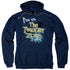 TWILIGHT ZONE/I'M IN THE TWILIGHT ZONE - ADULT PULLOVER HOODIE - NAVY