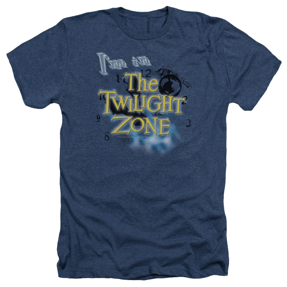 TWILIGHT ZONE/IM IN THE TWILIGHT ZONE - ADULT HEATHER - NAVY