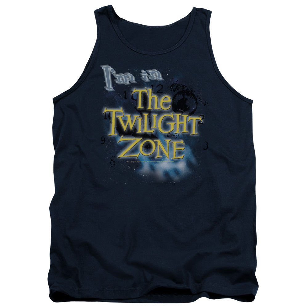 TWILIGHT ZONE/IM IN THE TWILIGHT ZONE - ADULT TANK - NAVY