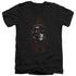 STAR TREK/BORG CONSTRUCT - S/S ADULT V-NECK 30/1 - BLACK