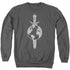 STAR TREK/TERRAN EMPIRE - ADULT CREWNECK SWEATSHIRT - CHARCOAL