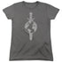 STAR TREK/TERRAN EMPIRE - S/S WOMENS TEE - CHARCOAL