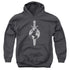 STAR TREK/TERRAN EMPIRE -  YOUTH PULLOVER HOODIE  - CHARCOAL