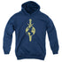 STAR TREK/TERRAN EMPIRE - YOUTH PULLOVER HOODIE - NAVY