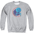 STAR TREK/ENTERPRISE PATCH - ADULT CREWNECK SWEATSHIRT - ATHLETIC HEATHER