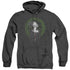 STAR TREK/BORG QUEEN - ADULT HEATHER HOODIE - BLACK