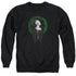 STAR TREK/BORG QUEEN - ADULT CREWNECK SWEATSHIRT - BLACK