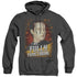 STAR TREK/FULLY FUNCTIONAL - ADULT HEATHER HOODIE - BLACK