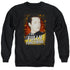 STAR TREK/FULLY FUNCTIONAL - ADULT CREWNECK SWEATSHIRT - BLACK