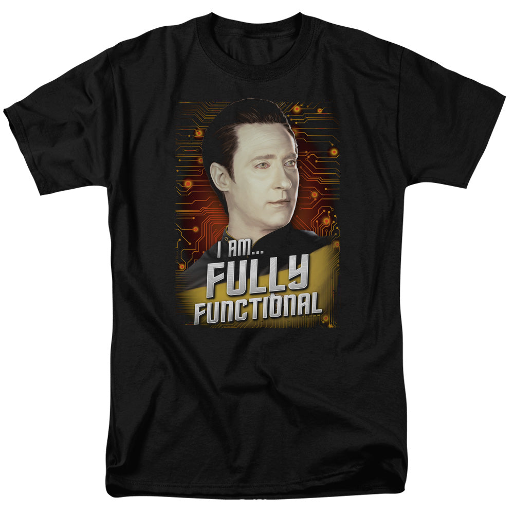 STAR TREK/FULLY FUNCTIONAL - S/S ADULT 18/1 - BLACK