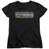 STAR TREK/TEN FORWARD - S/S WOMENS TEE - BLACK