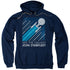 STAR TREK/STARFLEET RECRUITMENT POSTER - ADULT PULLOVER HOODIE - NAVY