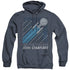 STAR TREK/STARFLEET RECRUITMENT POSTER - ADULT HEATHER HOODIE - NAVY
