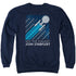 STAR TREK/STARFLEET RECRUITMENT POSTER - ADULT CREWNECK SWEATSHIRT - NAVY