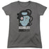 STAR TREK/ASSISMILATE OR DIE - S/S WOMENS TEE - CHARCOAL