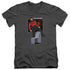 STAR TREK/IS THIS SEAT TAKEN - S/S ADULT V-NECK 30/1 - CHARCOAL
