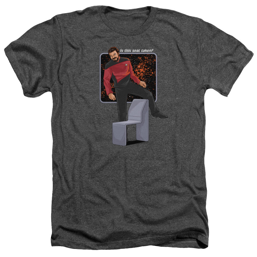 STAR TREK/IS THIS SEAT TAKEN - ADULT HEATHER - CHARCOAL