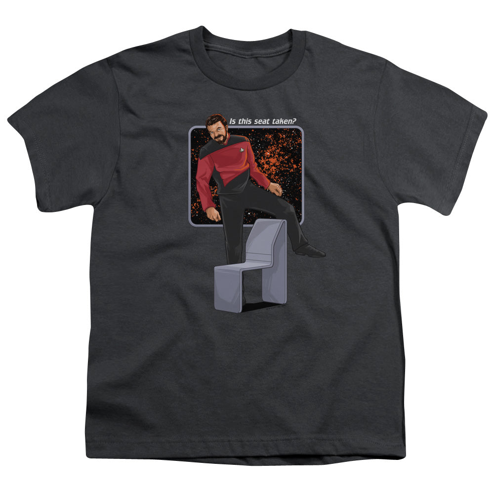 STAR TREK/IS THIS SEAT TAKEN - S/S YOUTH 18/1 - CHARCOAL