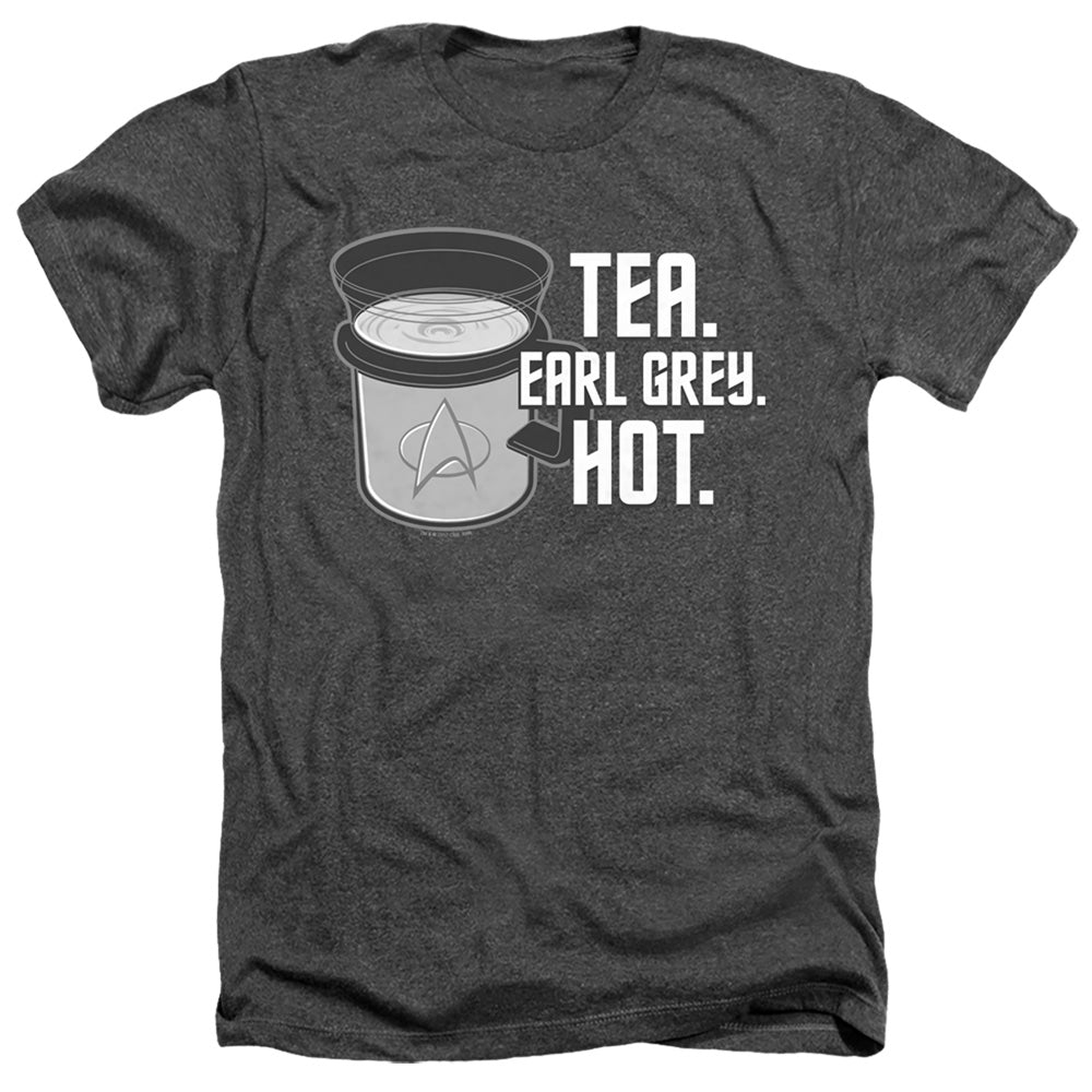 STAR TREK/EARL GREY - ADULT HEATHER - CHARCOAL