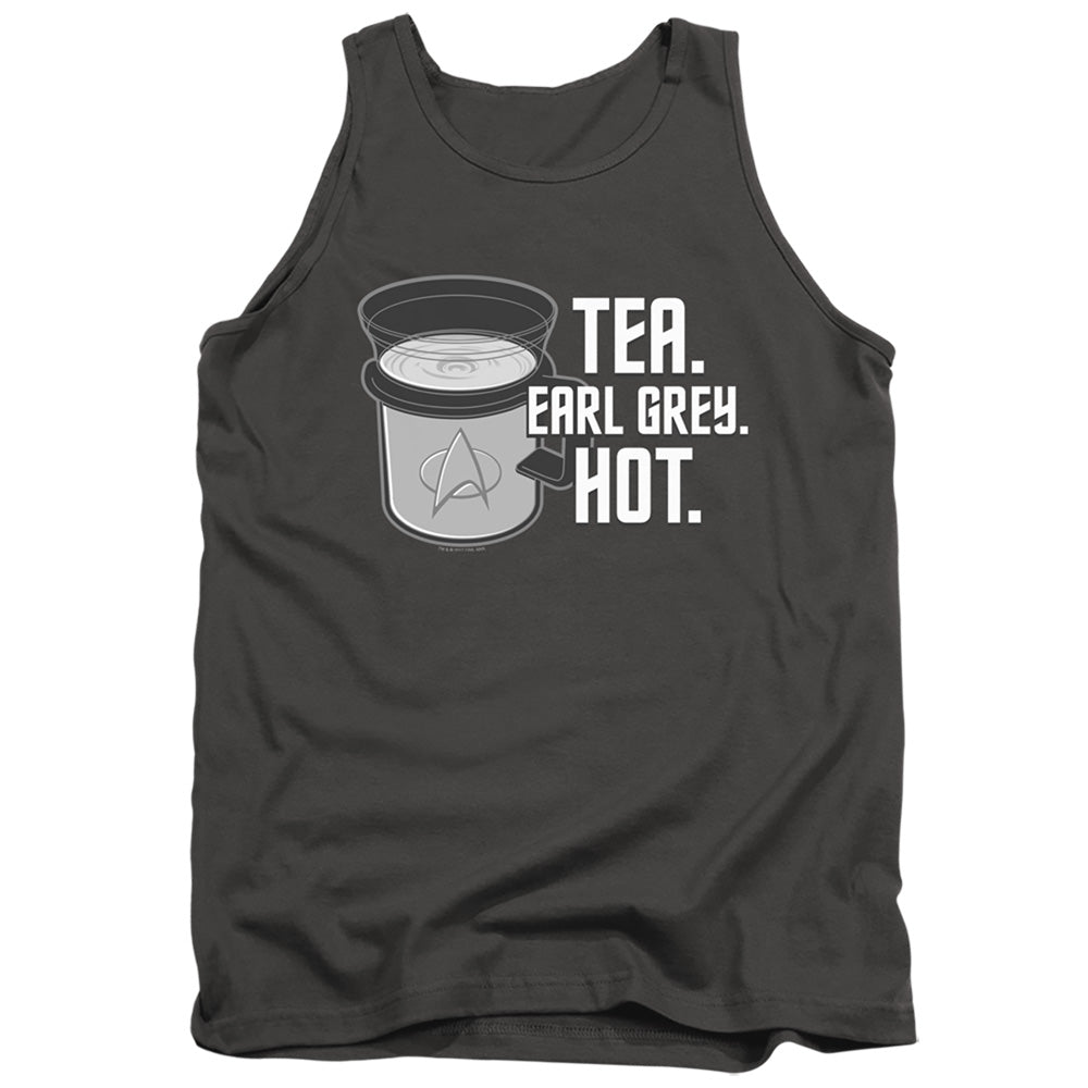 STAR TREK/EARL GREY - ADULT TANK - CHARCOAL
