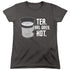 STAR TREK/EARL GREY - S/S WOMENS TEE - CHARCOAL