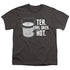 STAR TREK/EARL GREY - S/S YOUTH 18/1 - CHARCOAL