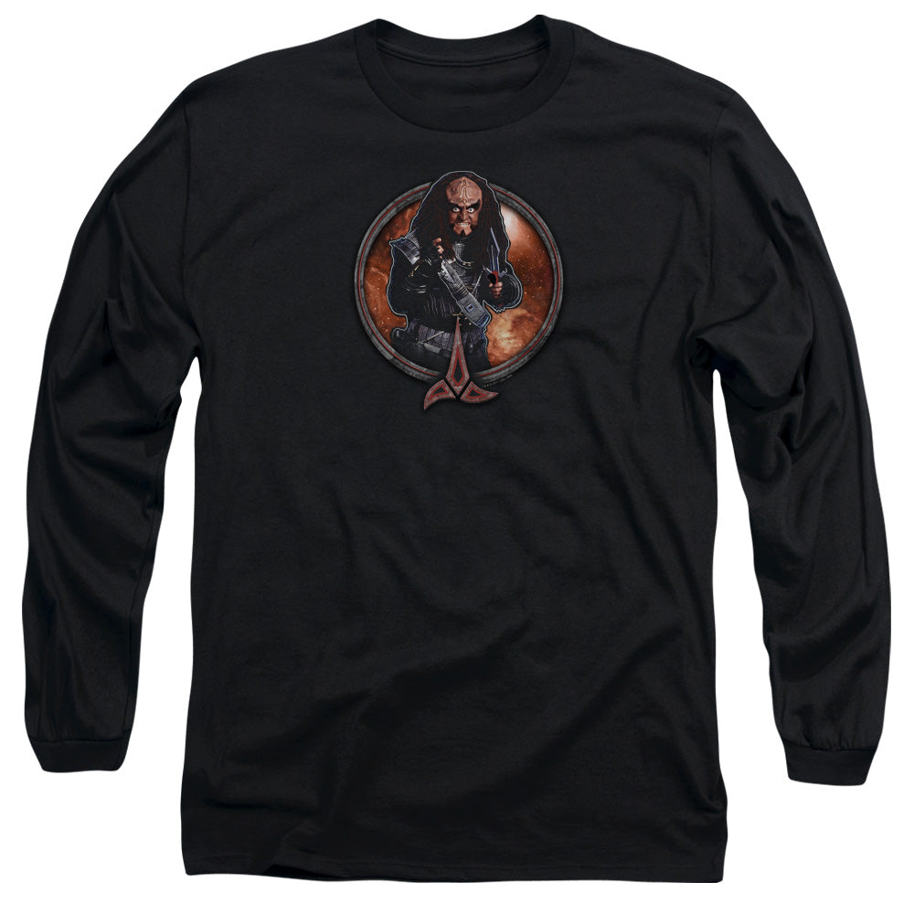 STAR TREK/GOWRON -  L/S ADULT 18/1  - BLACK