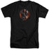STAR TREK/GOWRON - S/S ADULT TALL 18/1 - BLACK