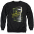 CSI/I DRANK THE EVIDENCE - ADULT CREWNECK SWEATSHIRT - BLACK
