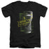 CSI/I DRANK THE EVIDENCE - S/S ADULT V-NECK 30/1 - BLACK
