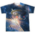 STAR TREK/NEXT GENERATION ENTERPRISE (FRONT/BACK PRINT) - S/S YOUTH POLY CREW - MULTI