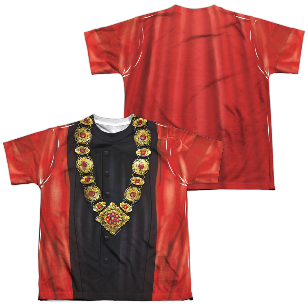 STAR TREK/Q UNIFORM (FRONT/BACK PRINT) - S/S YOUTH POLY CREW - MULTI