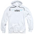 4400/THE 4400 LOGO - ADULT PULLOVER HOODIE - WHITE