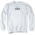4400/THE 4400 LOGO - ADULT CREWNECK SWEATSHIRT - WHITE