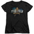 STAR TREK DISCOVERY/DISCOVERY LOGO - S/S WOMENS TEE - BLACK