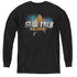 STAR TREK DISCOVERY/DISCOVERY LOGO - YOUTH LONG SLEEVE TEE - BLACK