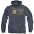 STAR TREK/ALL SHES GOT - ADULT HEATHER HOODIE - NAVY