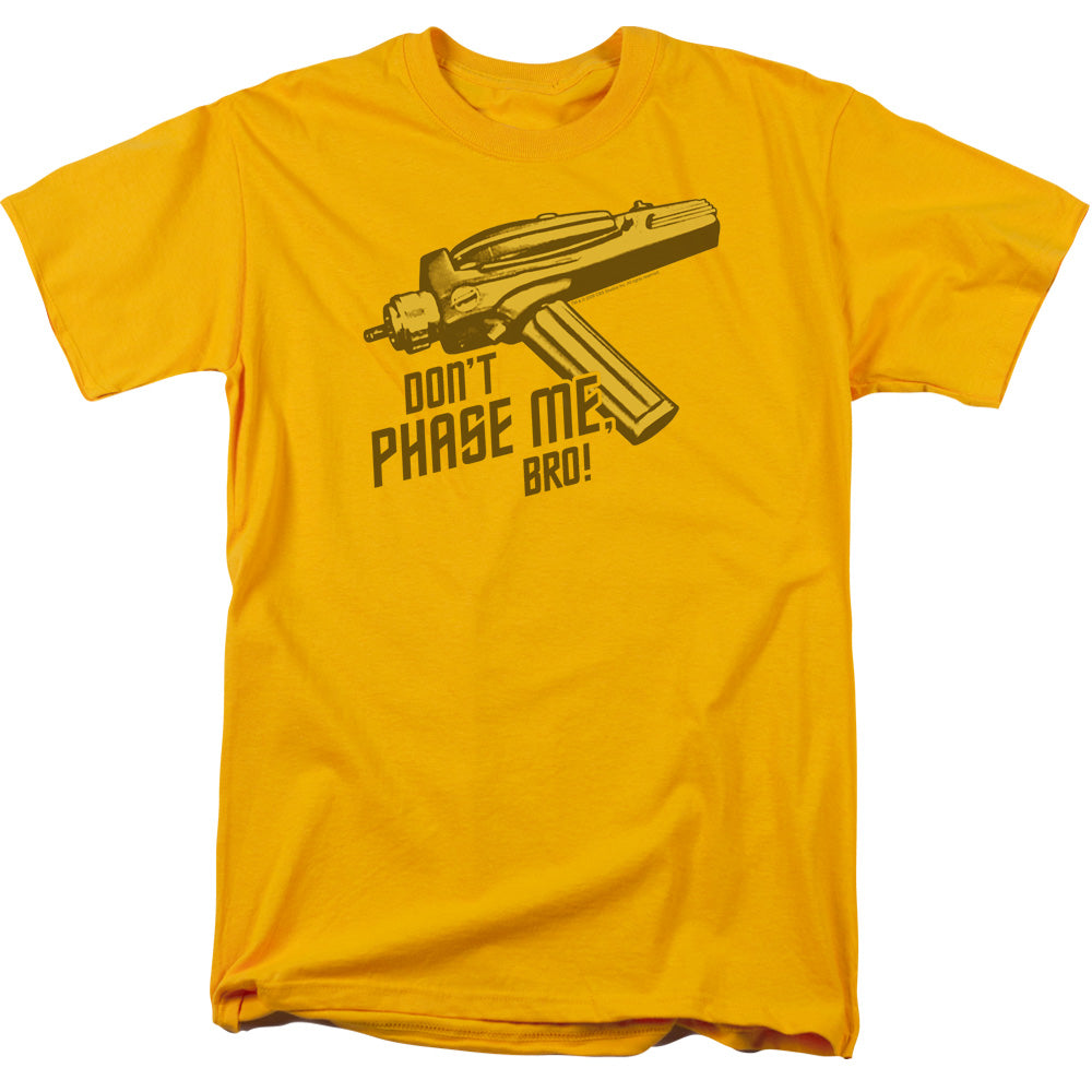 STAR TREK/DONT PHASE ME BRO - S/S ADULT 18/1 - GOLD