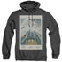 STAR TREK/TOS EPISODE 1 - ADULT HEATHER HOODIE - BLACK