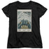 STAR TREK/TOS EPISODE 1 - S/S WOMENS TEE - BLACK