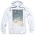 STAR TREK/TOS EPISODE 2 - ADULT PULLOVER HOODIE - WHITE